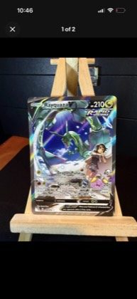 Rayquaza V, graded 9.5