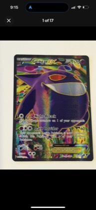 Gengar-EX, graded 8.5