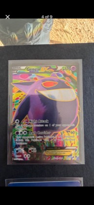 Gengar EX (114 Full Art), graded 9.5