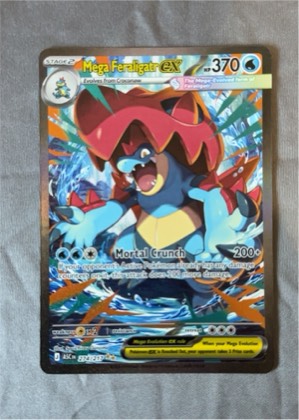 Mega Feraligatr ex graded 9.5