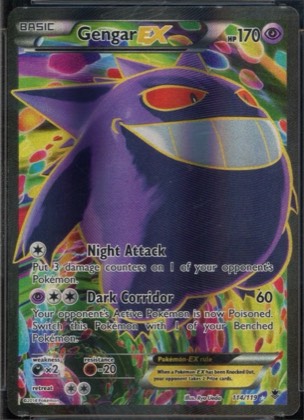 Gengar-EX, graded 8.5