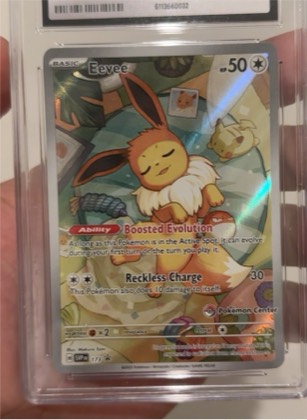 Eevee - 173 (Pokemon Center Exclusive), graded 9.5