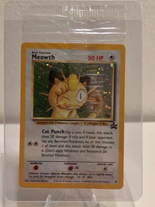 Meowth, graded 9.0
