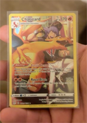 Charizard, graded 2.5