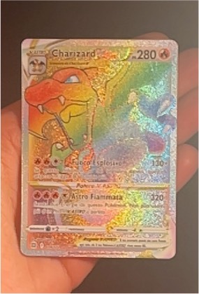 Charizard ex, graded 5.0