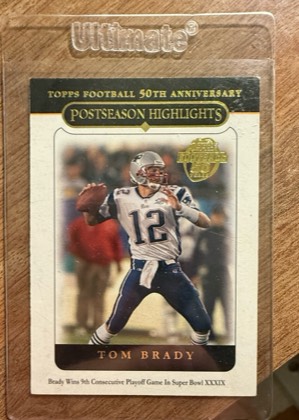 Tom Brady, graded 7.0