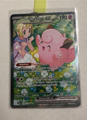 Lillie's Clefairy ex, graded 6.5