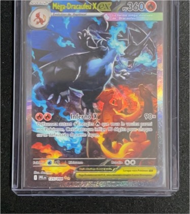 Méga-Dracaufeu X EX graded 9