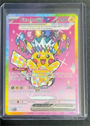 Pikachu ex, graded 9.0