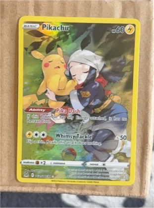Pikachu graded 8.5