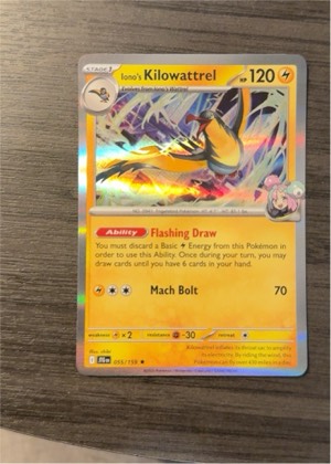Iono's Kilowattrel, graded 8.0