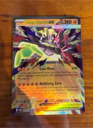 Mega Zygarde ex, graded 3.0