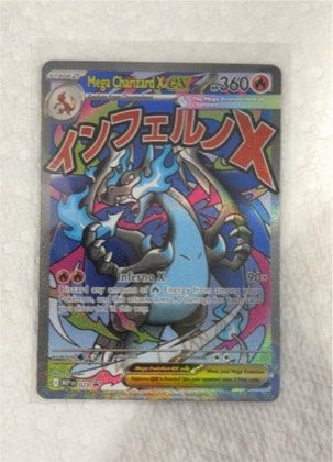Mega Charizard X EX, graded 7.5