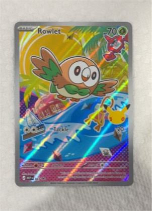 Rowlet, graded 9.5