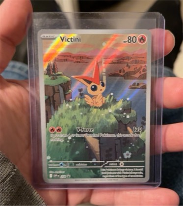 Victini - 208, graded 9.5
