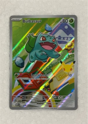 Bulbasaur, graded 6.5