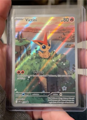 Victini - 208, graded 9.5