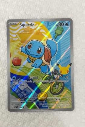 Squirtle, graded 9.5