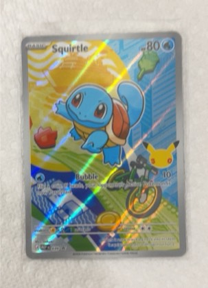 Squirtle, graded 9.0