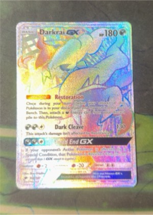 Darkrai GX, graded 7.5