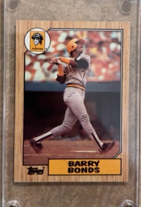 Barry Bonds graded 6 & below