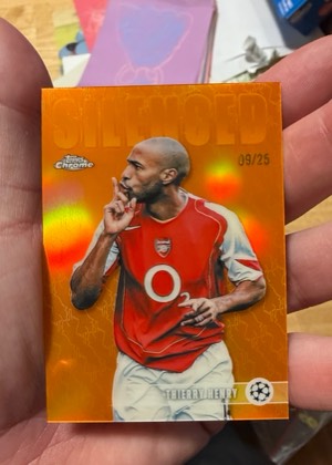 Thierry Henry, graded 8.5