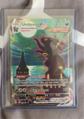 Umbreon VMAX (Alternate Art Secret), graded 9.5
