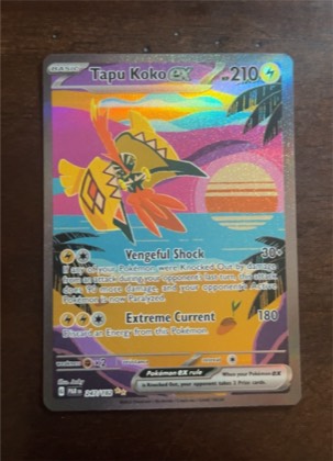 Tapu Koko ex, graded 9.0