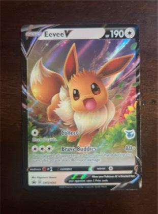 Eevee V - SWSH065, graded 7.0