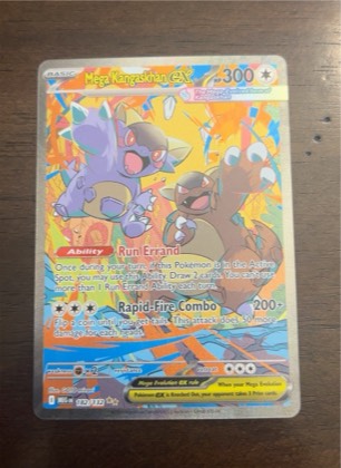 Mega Kangaskhan ex graded 8