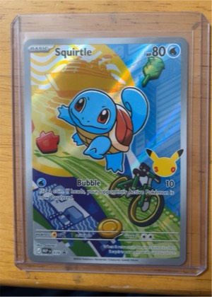 Squirtle graded 9