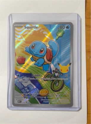 Squirtle, graded 9.5