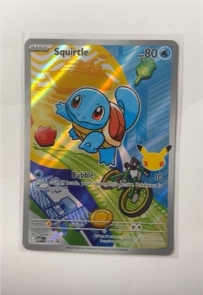 Squirtle, graded 9.5