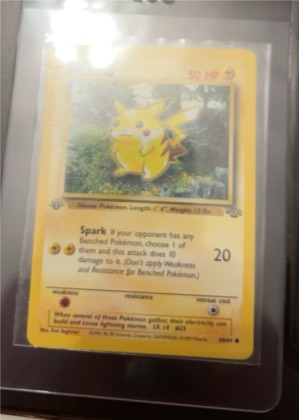 Pikachu graded 7