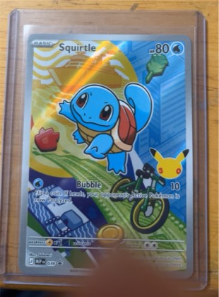 Squirtle, graded 9.0