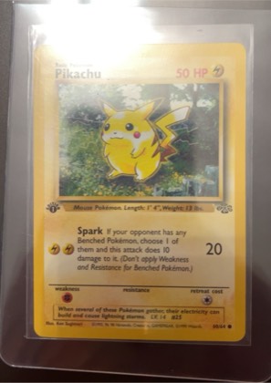 Pikachu, graded 7.0