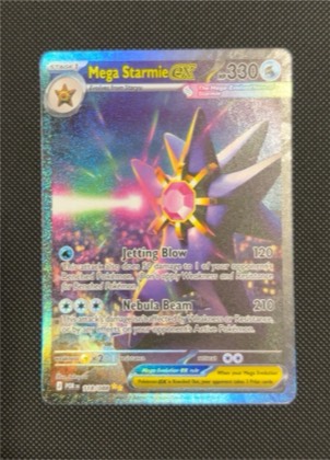 Mega Starmie ex, graded 7.5
