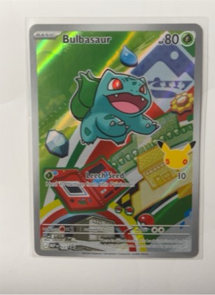 Bulbasaur, graded 9.0