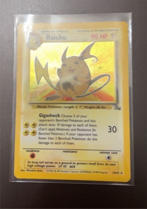Raichu, graded 8.0