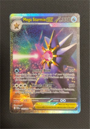 Mega Starmie ex, graded 7.5