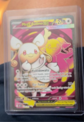 Mega Audino EX, graded 8.5