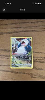 Snorlax, graded 9.5
