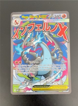 Mega-Glurak X, graded 8.0