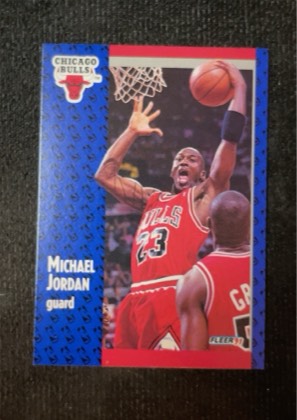 Michael Jordan, graded 8.5