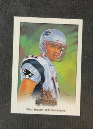 Tom Brady, graded 8.5
