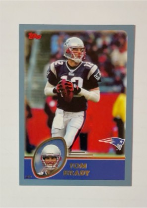 Tom Brady, graded 9.0