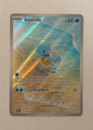 Squirtle, graded 7.5