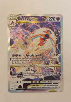Deoxys VSTAR graded 8