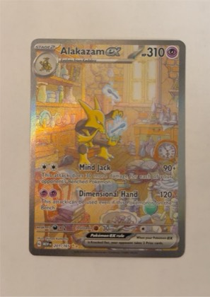 Alakazam ex, graded 8.5