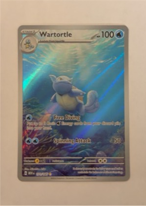 Wartortle, graded 7.5